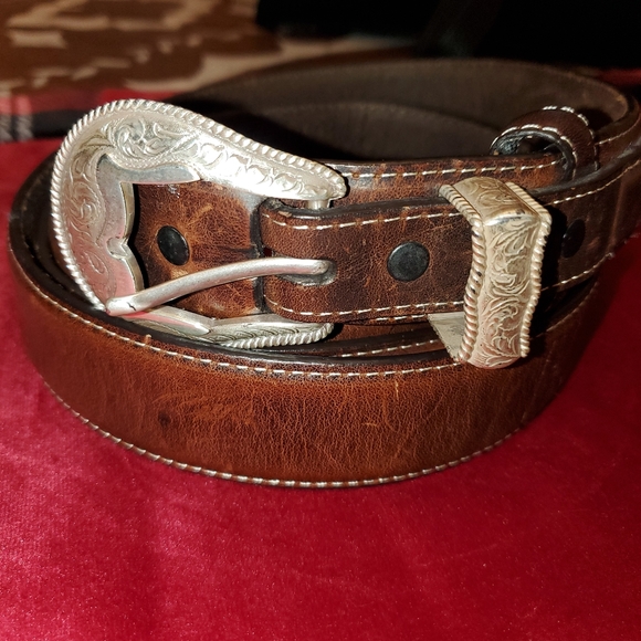 Roper Other - ROPER MENS LEATHER WESTERN COWBOY TOP GRAIN BELT